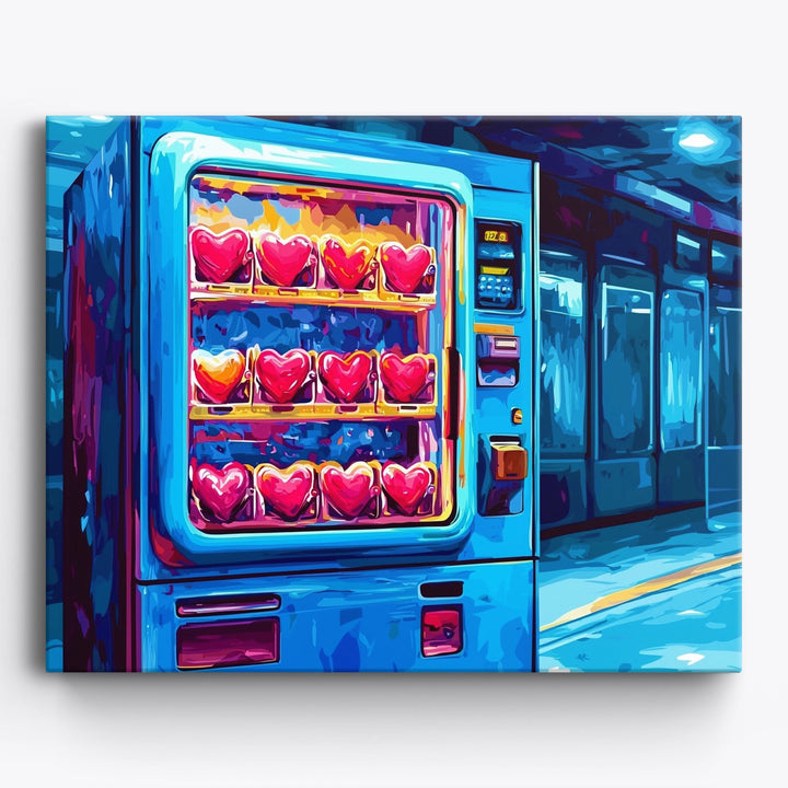 Neon-Herzen