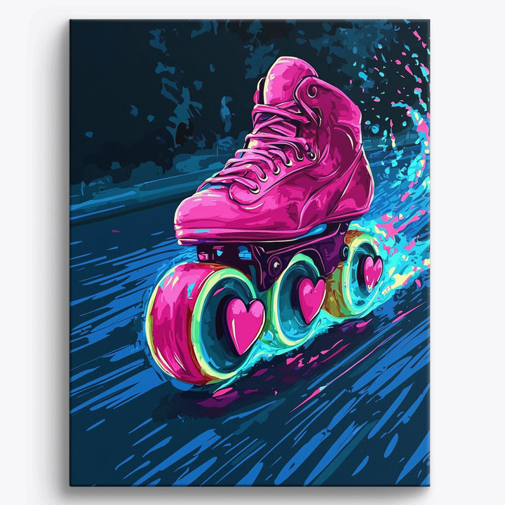 Retro Roller Glow