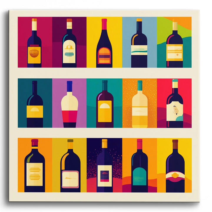 Retro-Label-Kunst