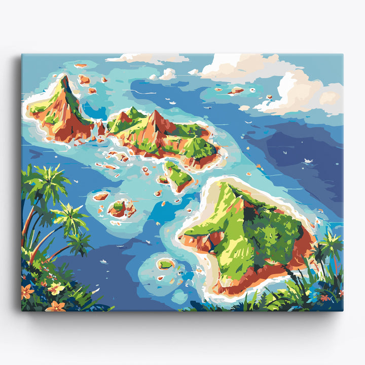 Üppiges Hawaii