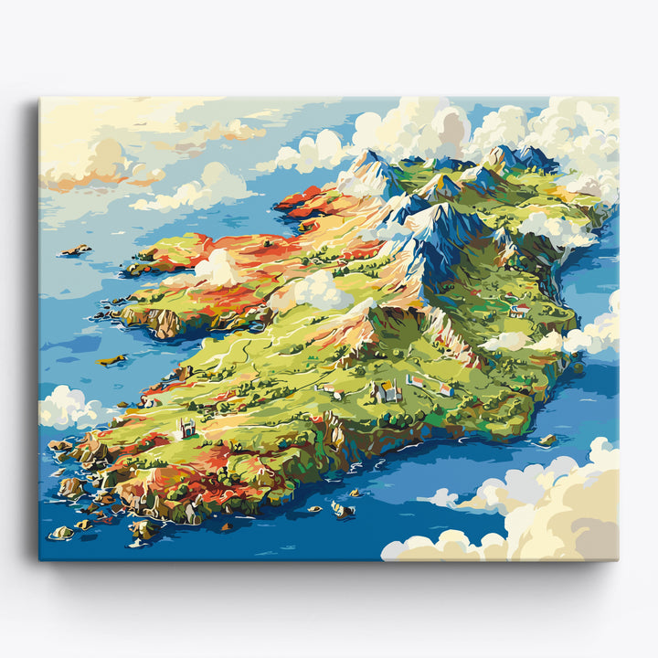 Smaragd-Irland