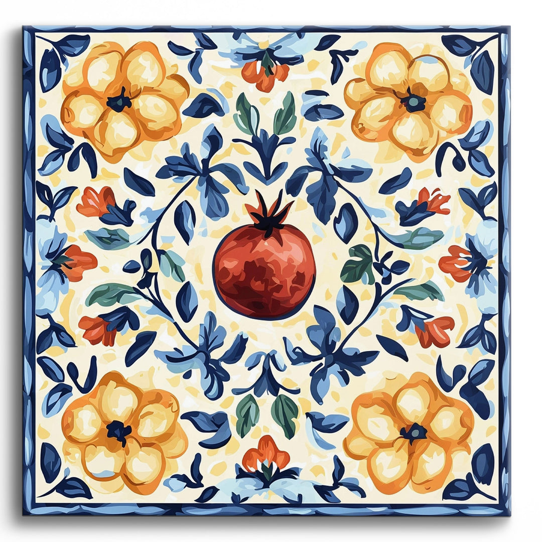Terrakotta-Blüte