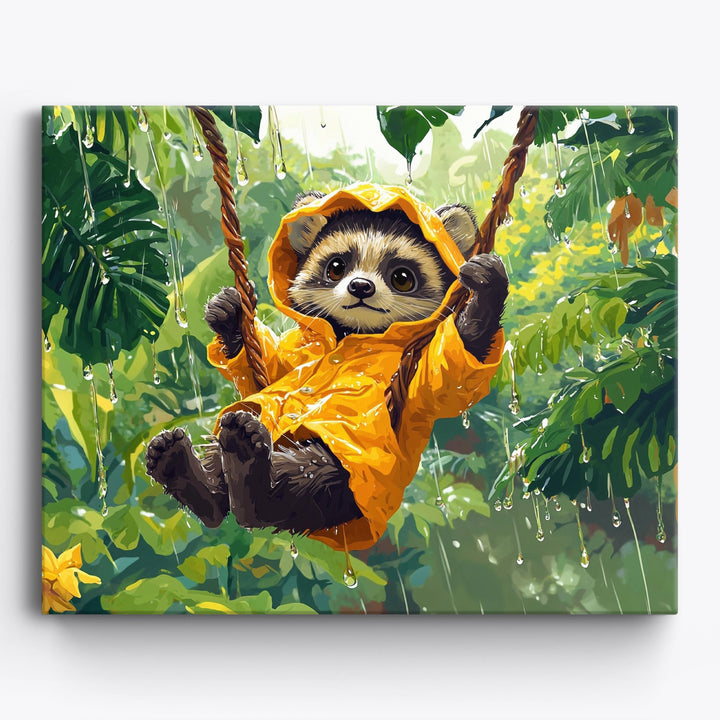 Binturong-Regentanz