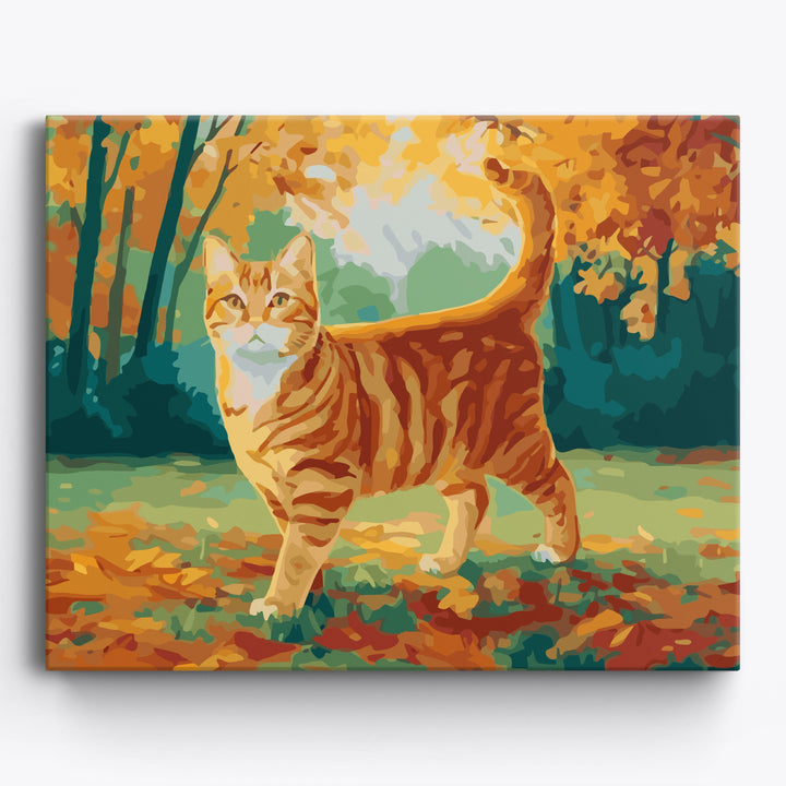 Herbstliche Tabby