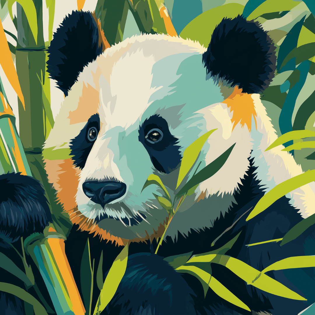 Sanfter Panda