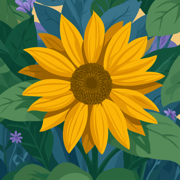 Sonnenblumenstrahlen