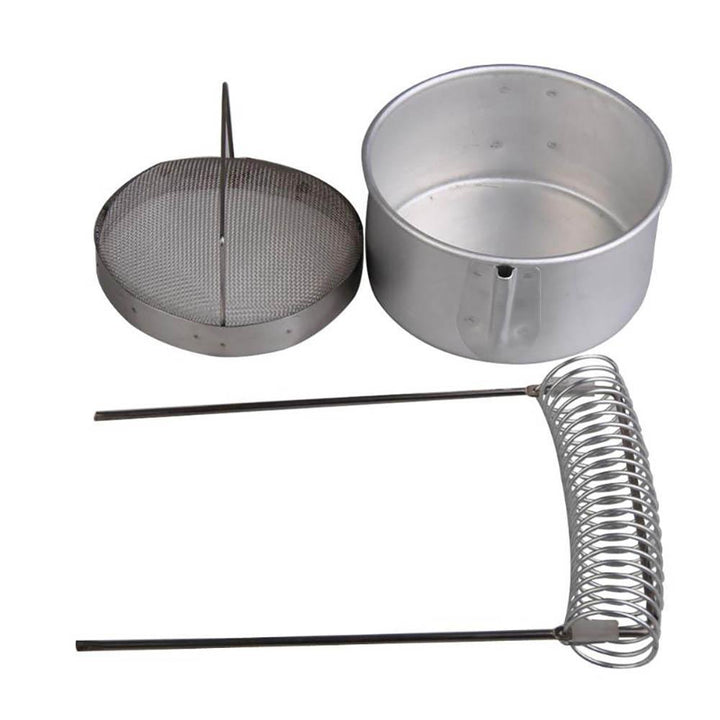 Brush holder with cleaning function
