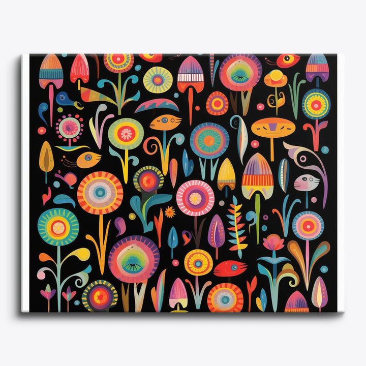 Abstrakte Blüten