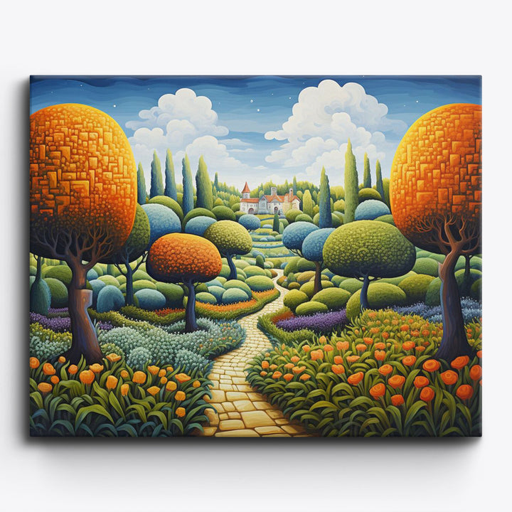 Abstrakter Garten Nr. 4