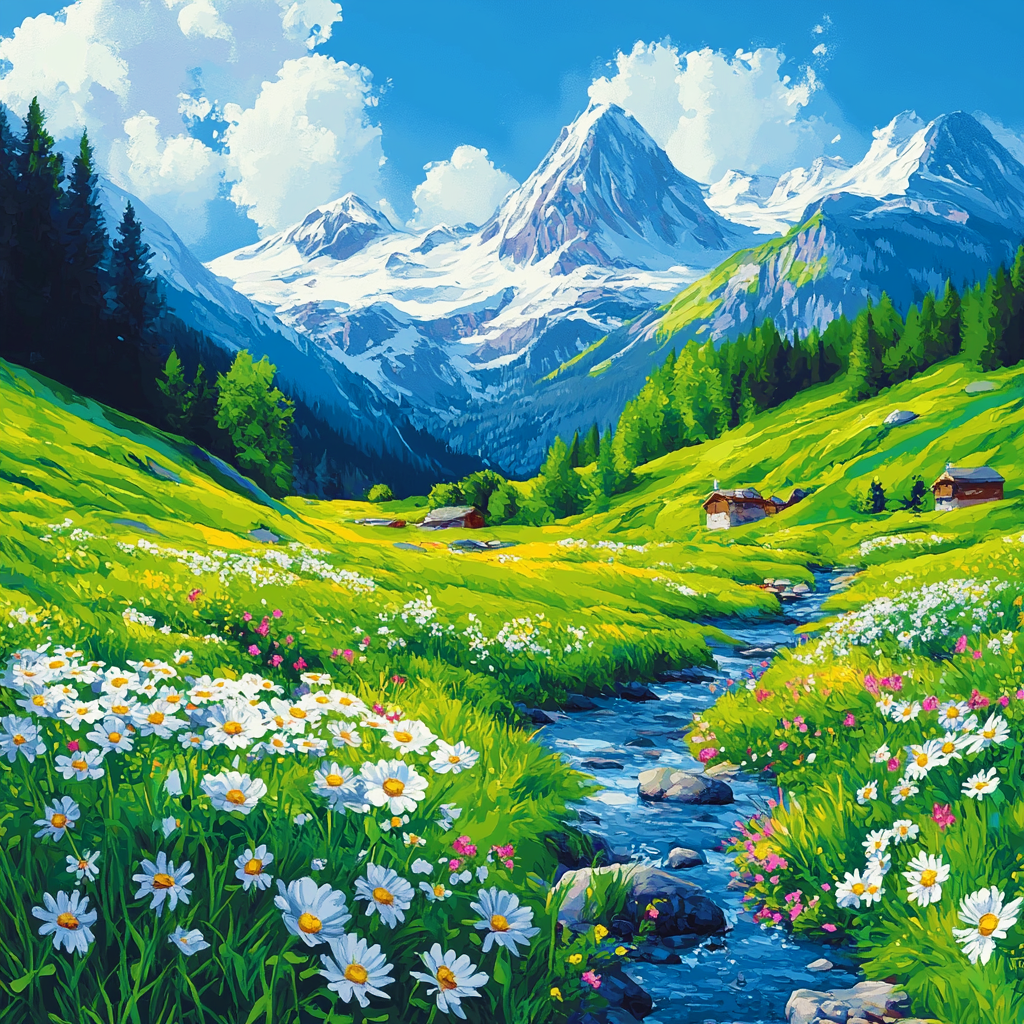 Alpine Ruhe