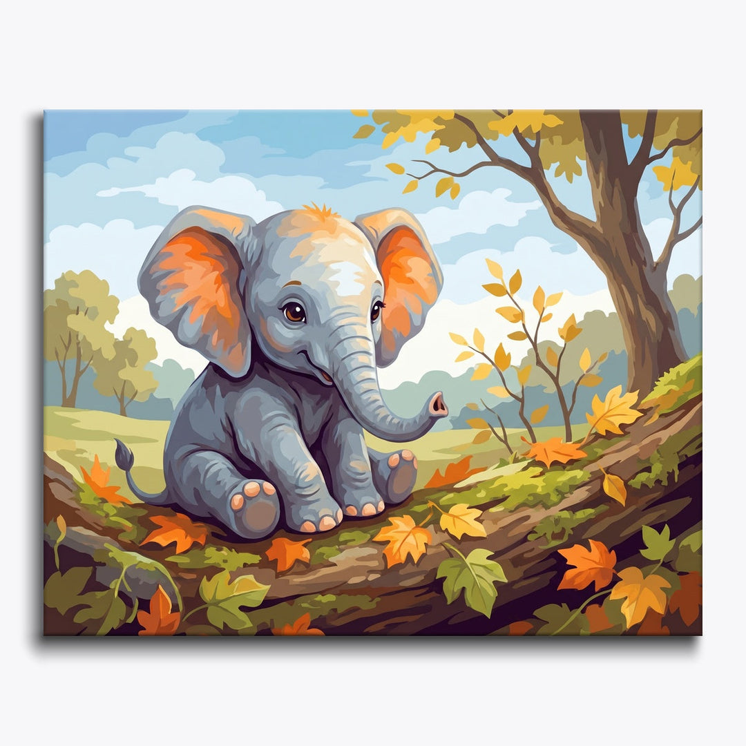 Herbst Elefant