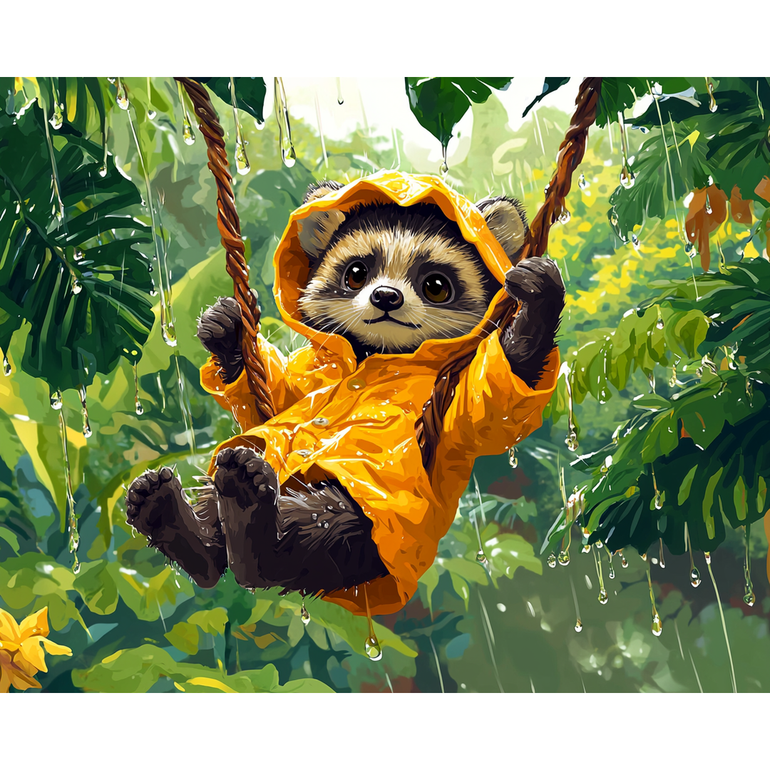 Binturong-Regentanz