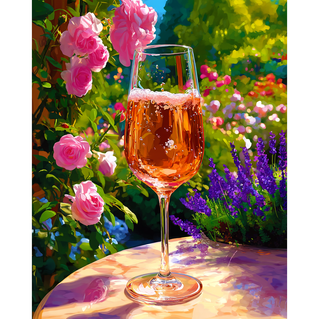 Blühendes Rosé-Glück