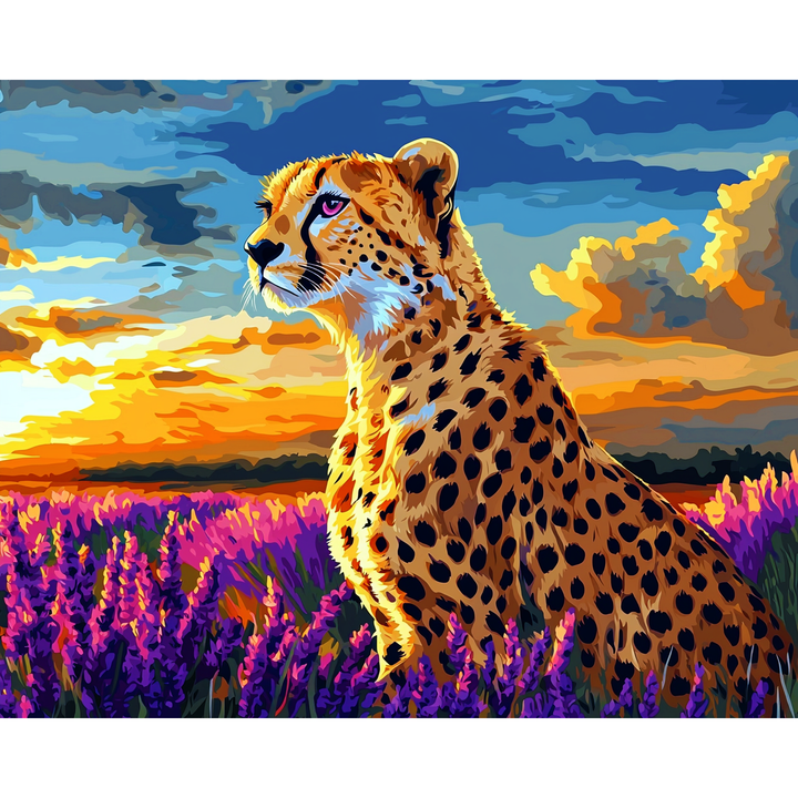 Errötender Gepard