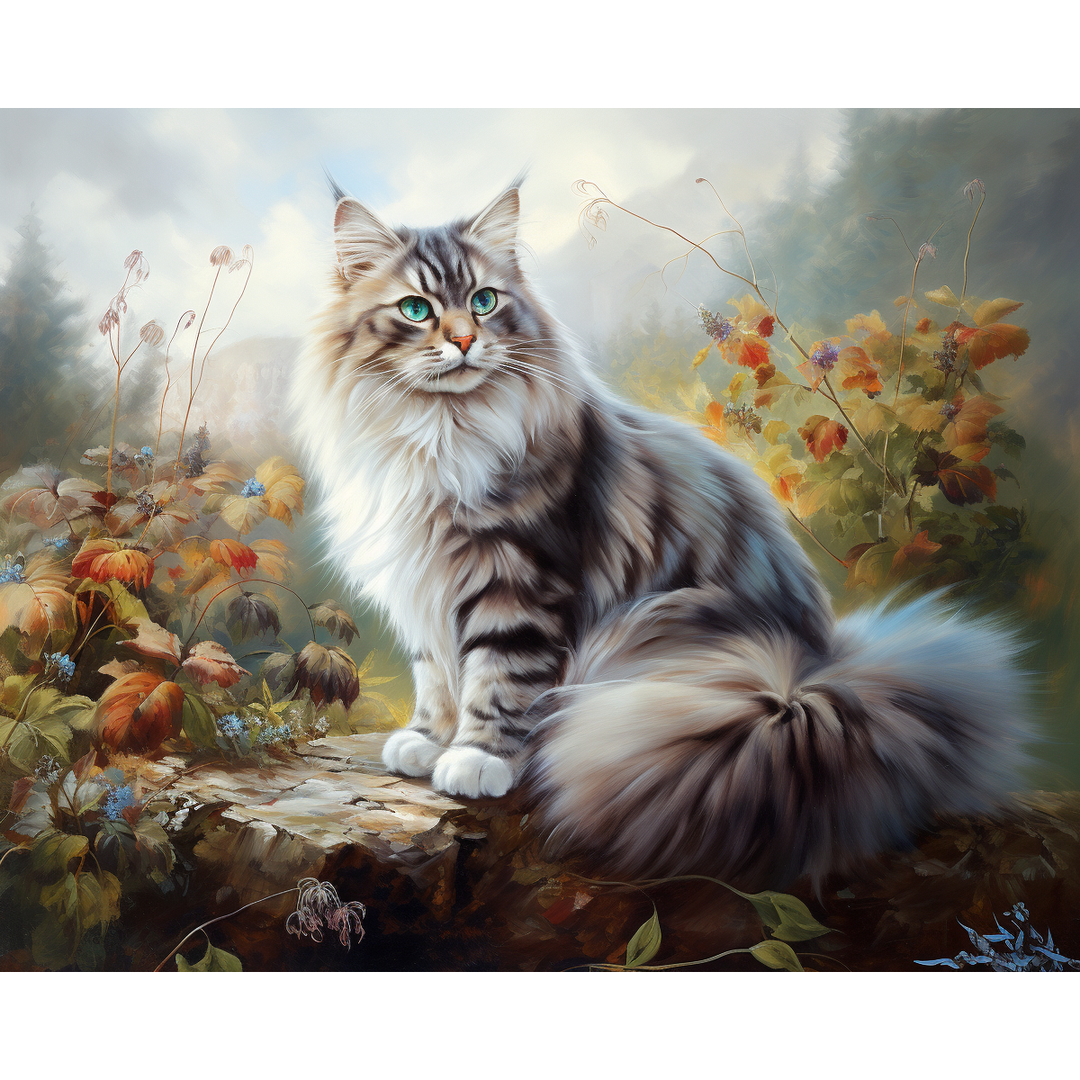 Britische Halblanghaar-Katze
