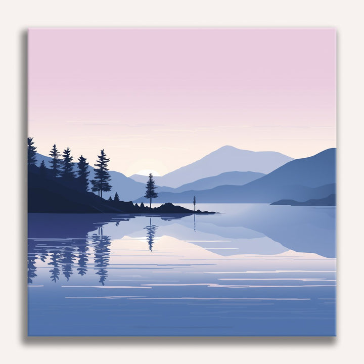 Der ruhige See