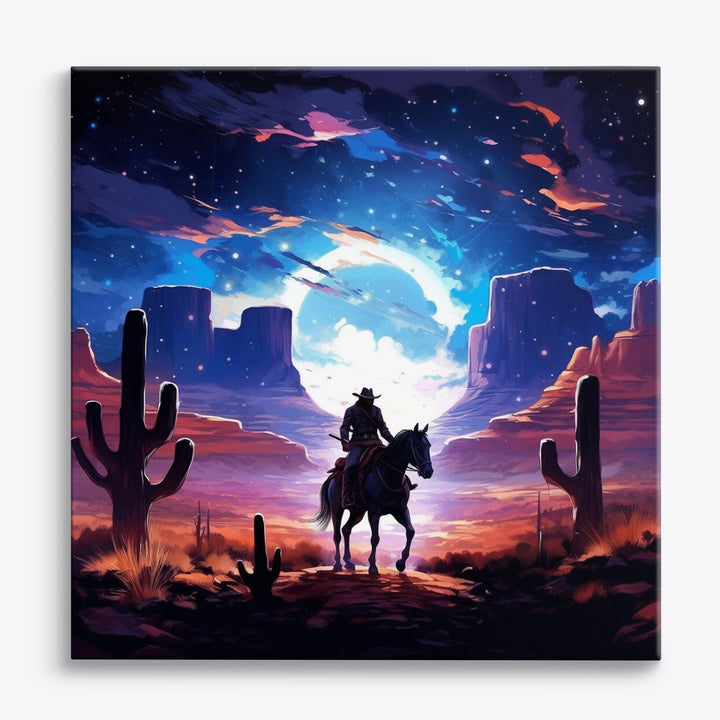 Mondschein-Cowboy
