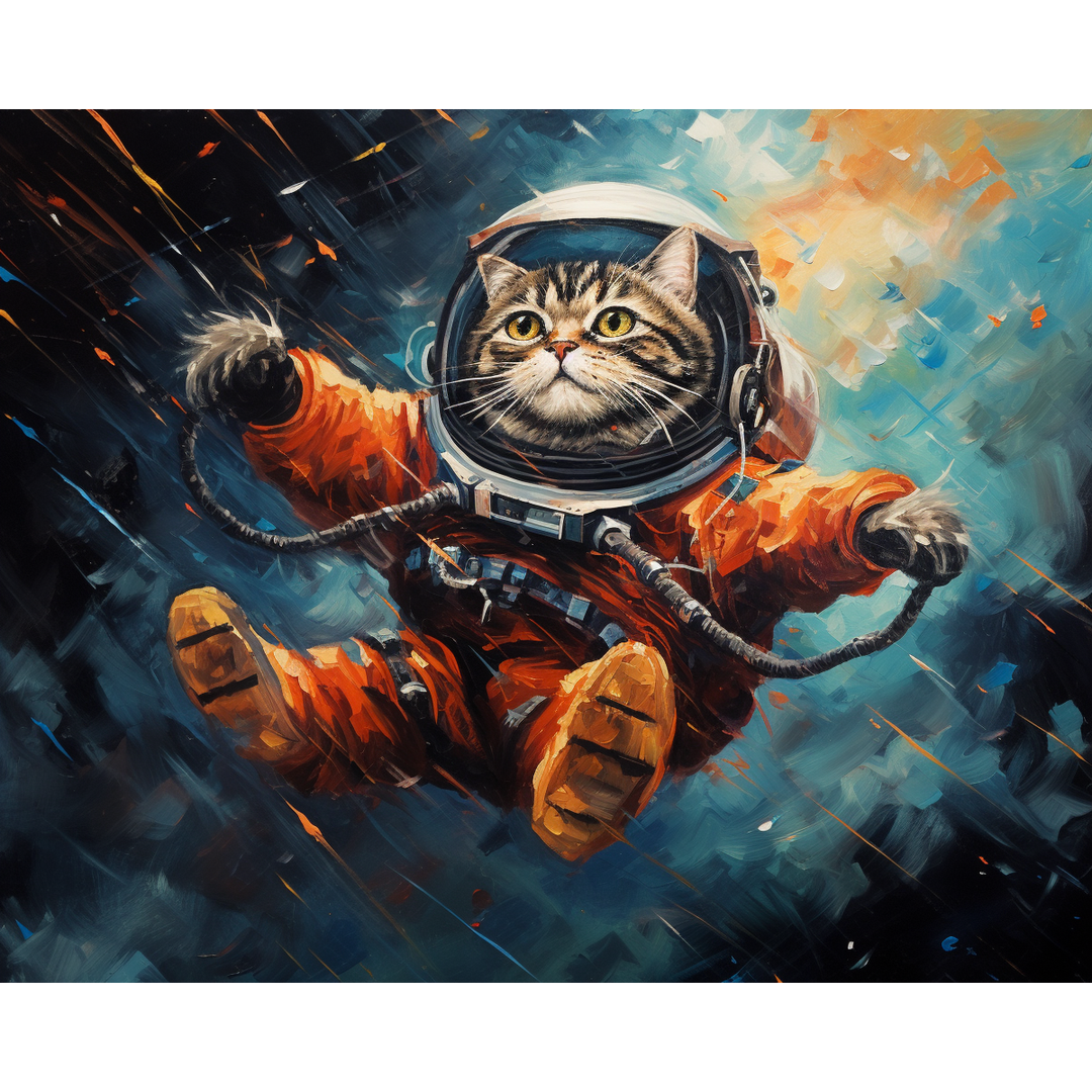 Katzenastronauten Nr. 2