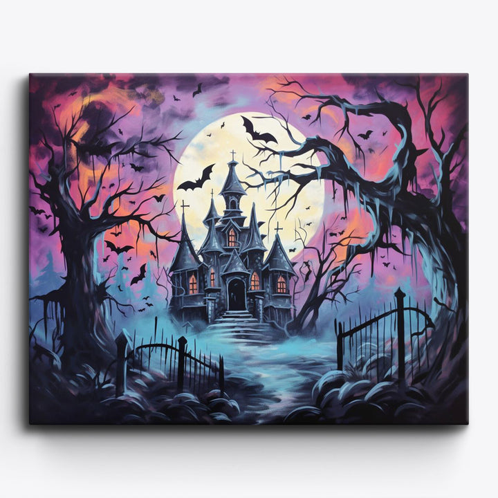 Friedhof an Halloween