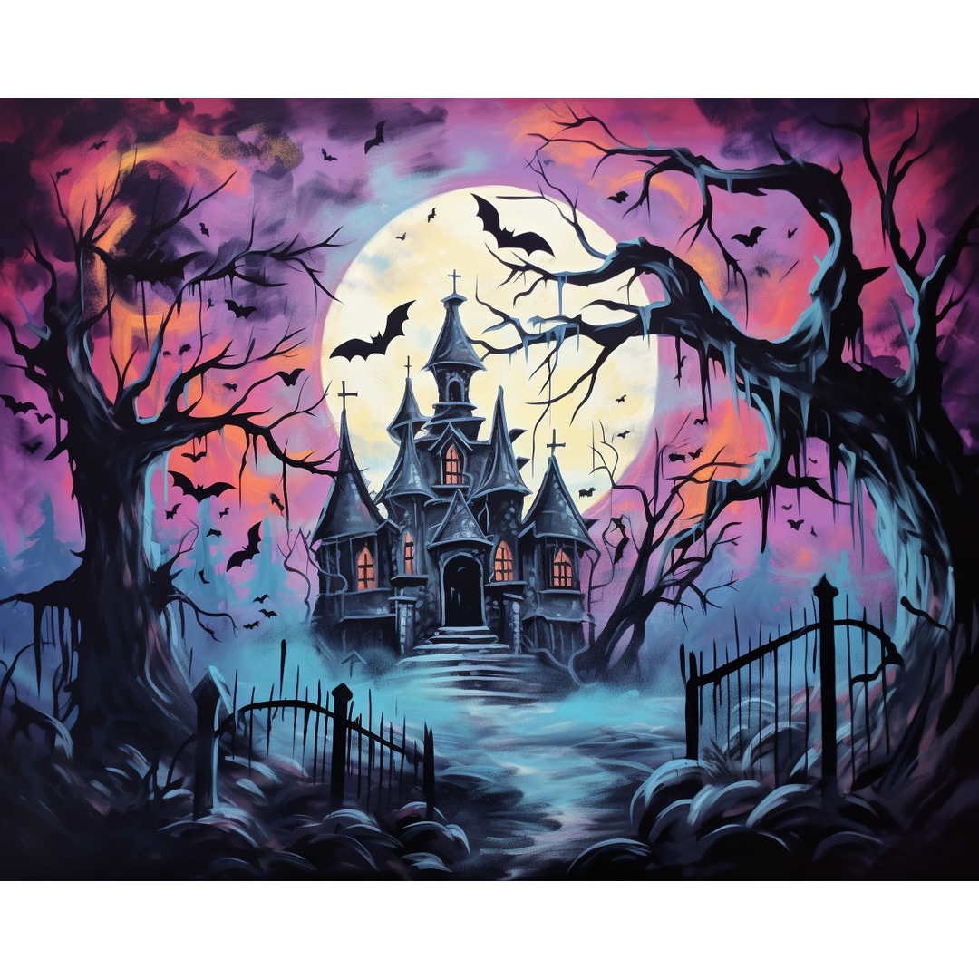 Friedhof an Halloween