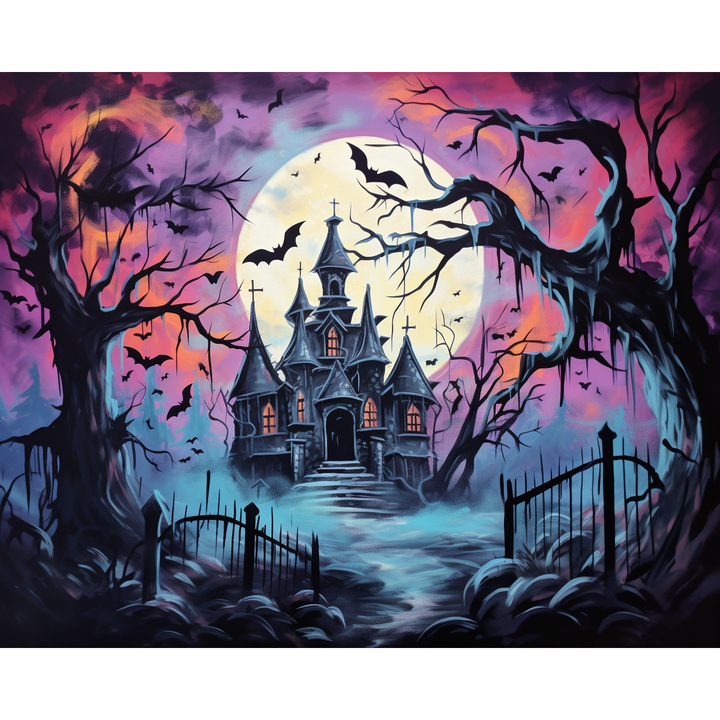 Friedhof an Halloween