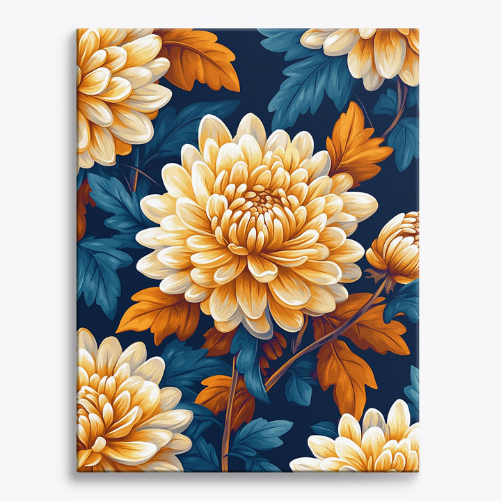 Chrysanthemen-Glanz