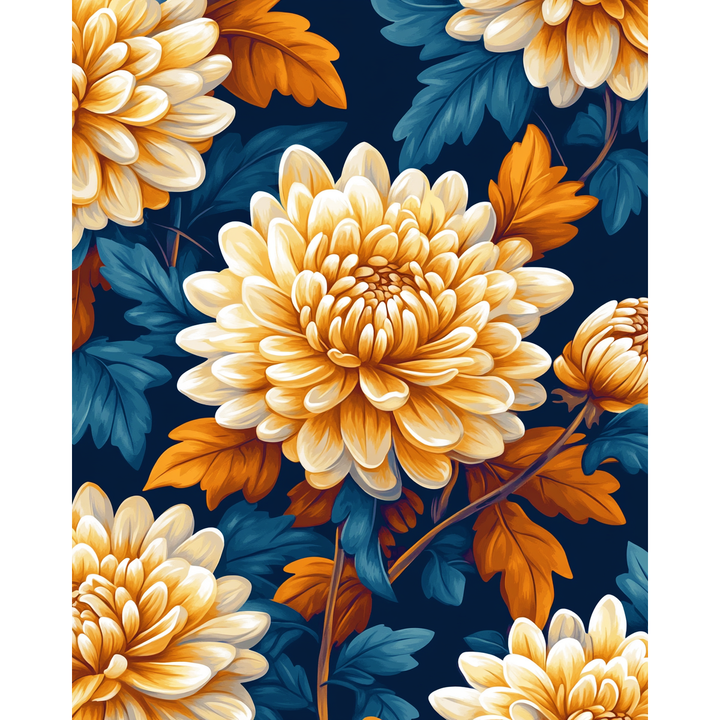 Chrysanthemen-Glanz
