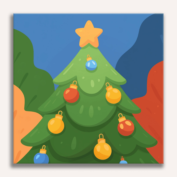 Farbenfrohe Weihnachten