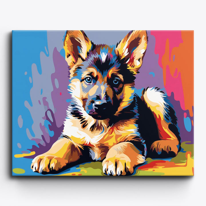 Buntes Hundegetümmel