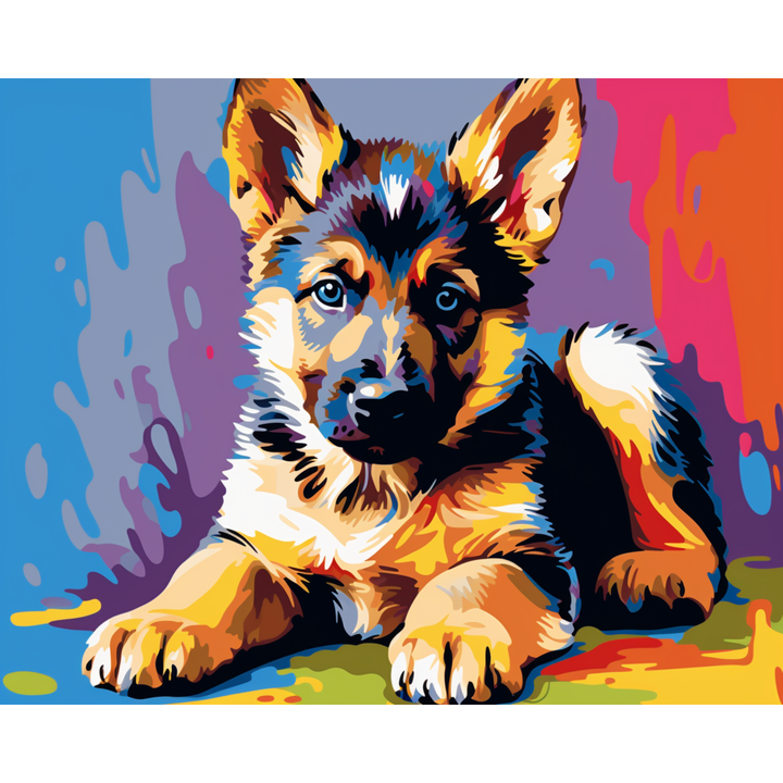 Buntes Hundegetümmel