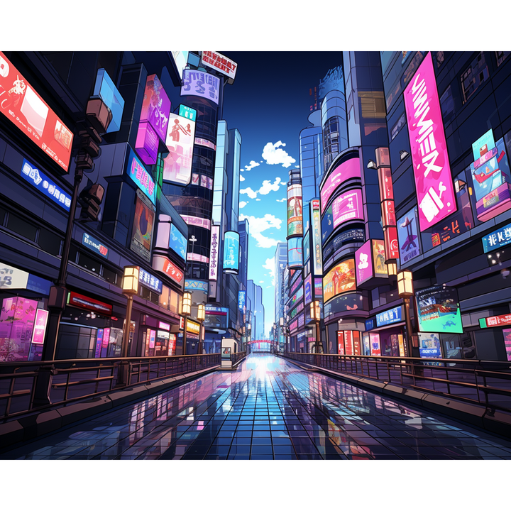 Ulice cyberpunku