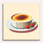 Delikatna crème brûlée