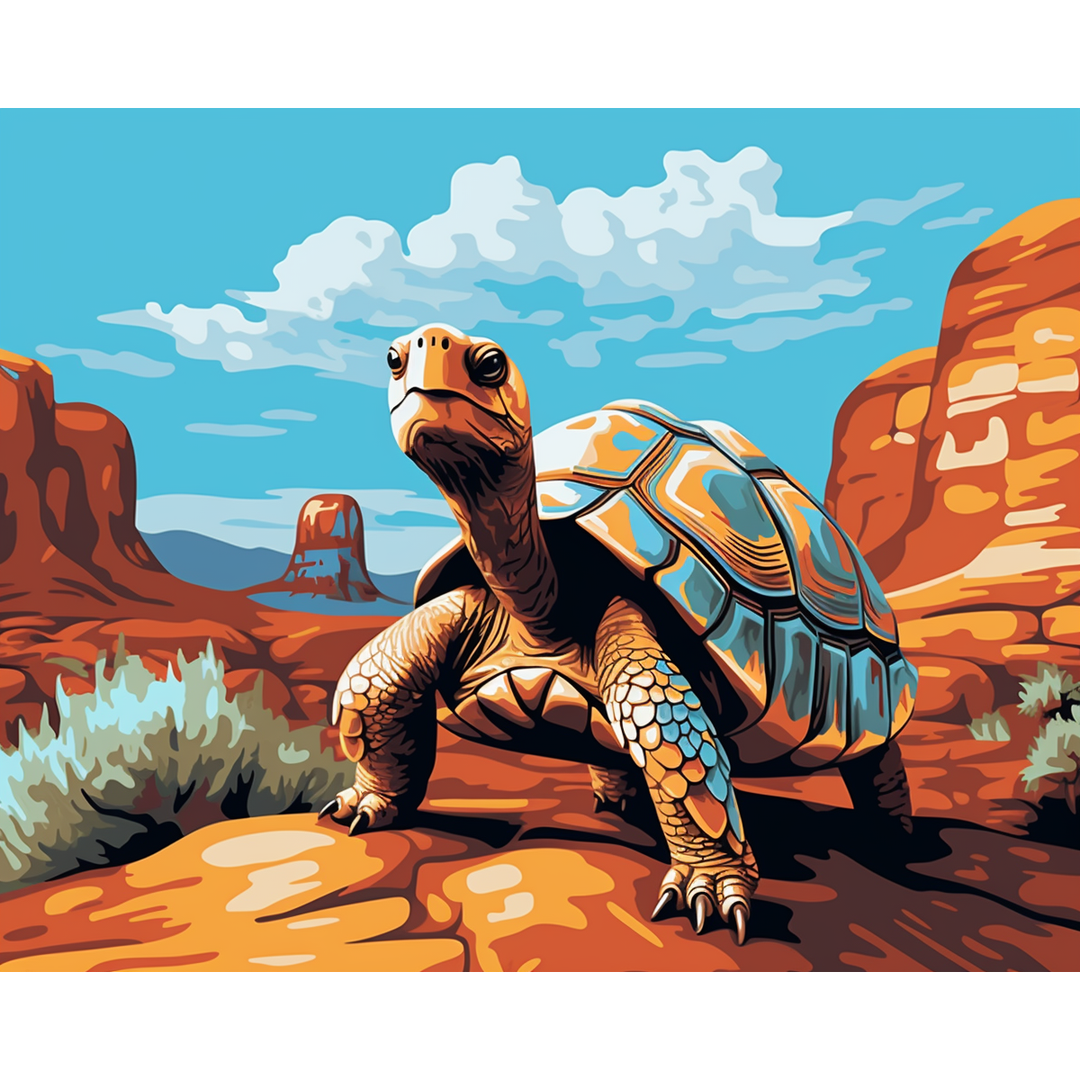Wüstenschildkröte