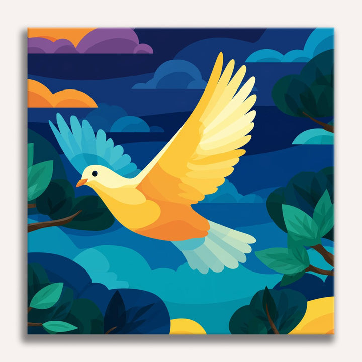Eleganter Flug