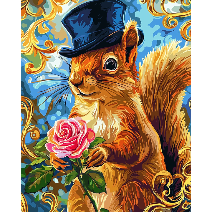 Filigranes Eichhörnchen