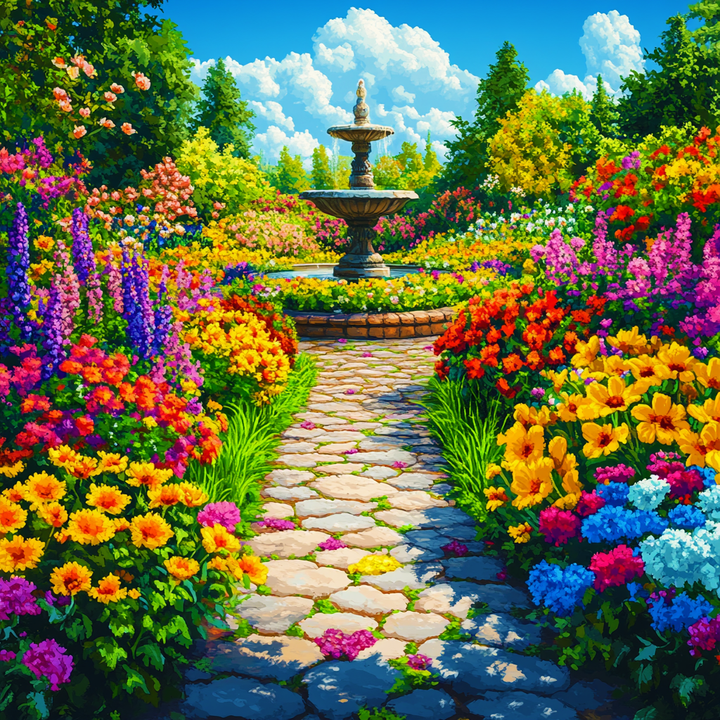 Florale Reise