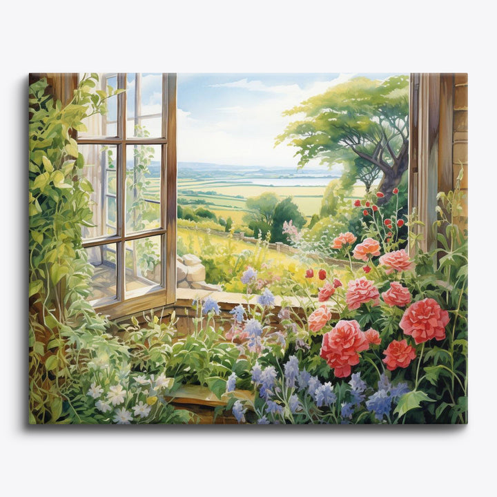 Floraler Blick