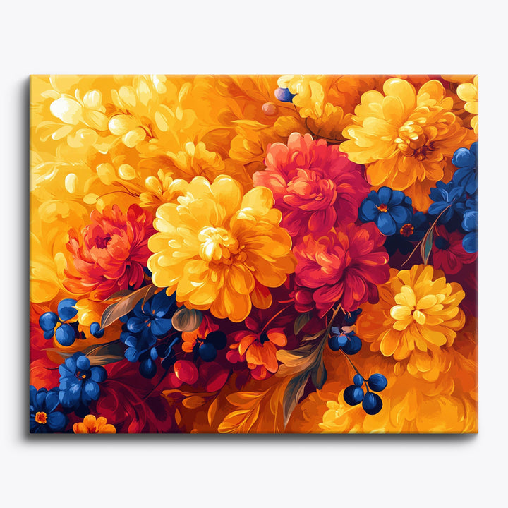 Florale Wellen