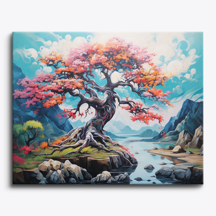Blühender Baum