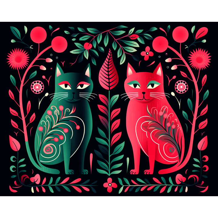 Folklore Katzen