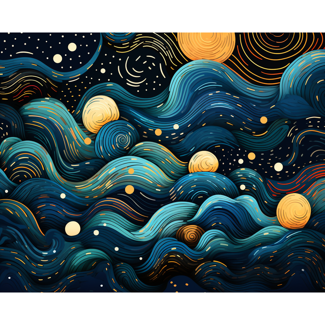 Stardust rysowane odręcznie