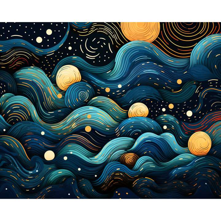 Stardust rysowane odręcznie
