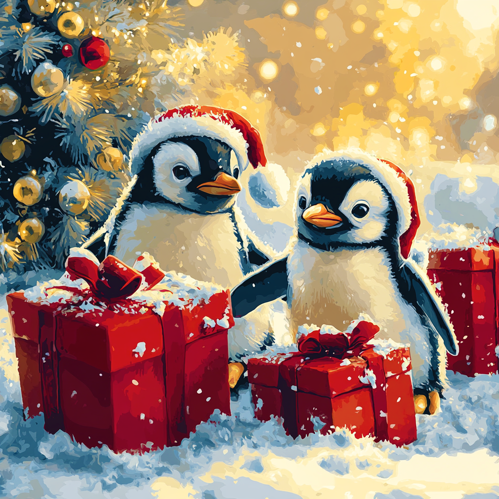 Begabte Pinguine