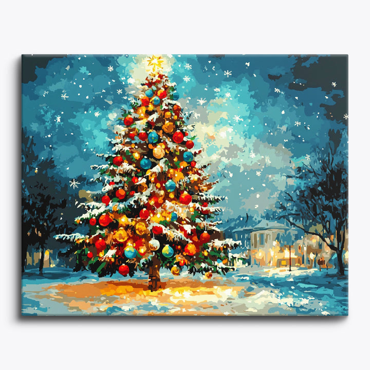 Leuchtendes Winterwunderland