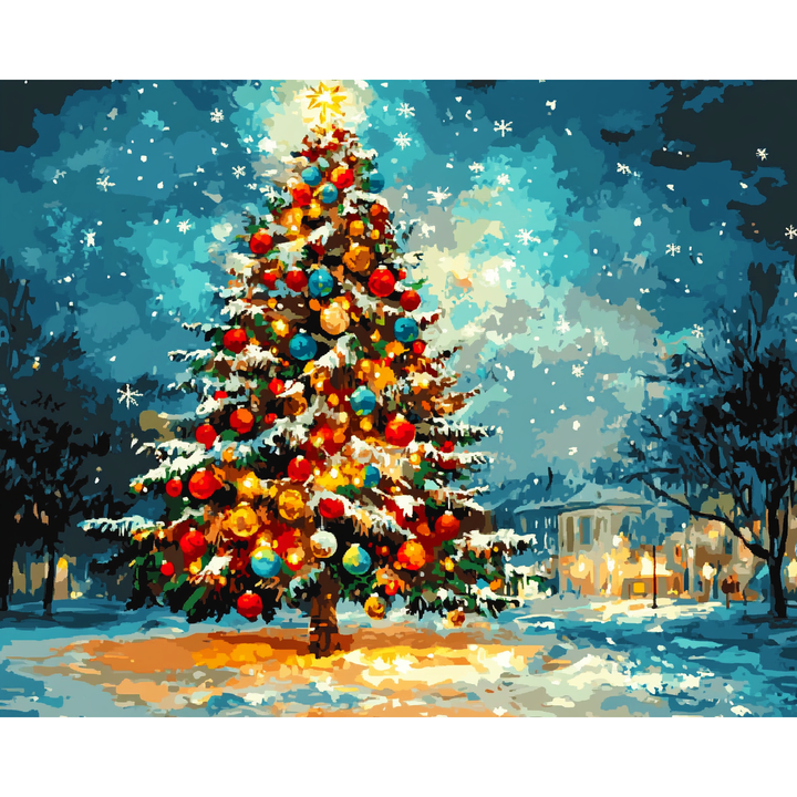 Leuchtendes Winterwunderland