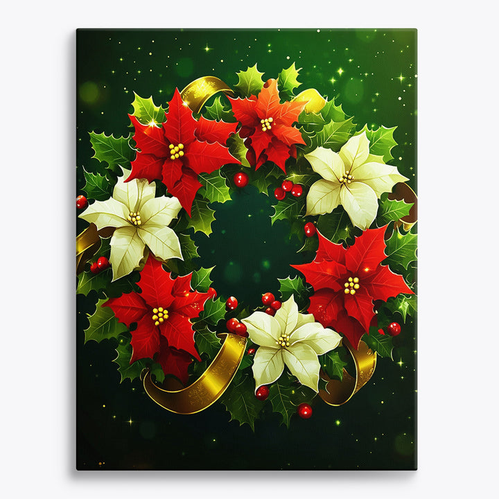 Goldener Weihnachtsstern-Genuss