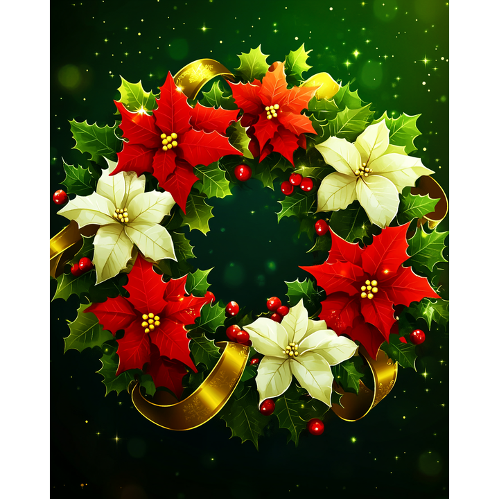 Goldener Weihnachtsstern-Genuss
