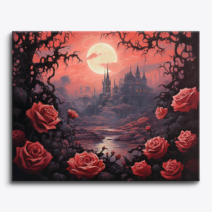 Gotische Rosenglut