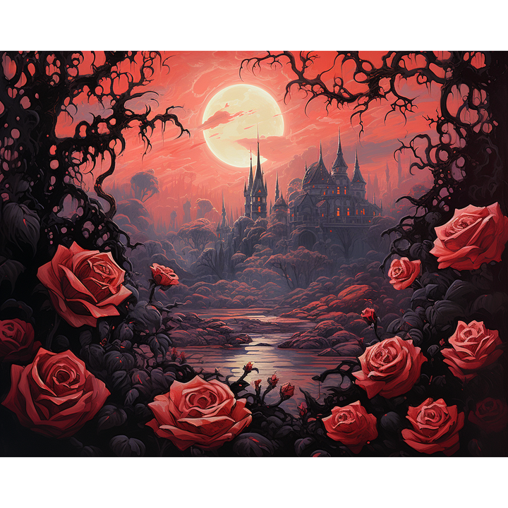 Gotische Rosenglut
