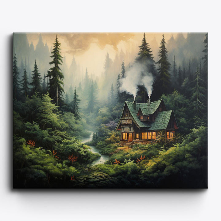 Versteckte Hütte